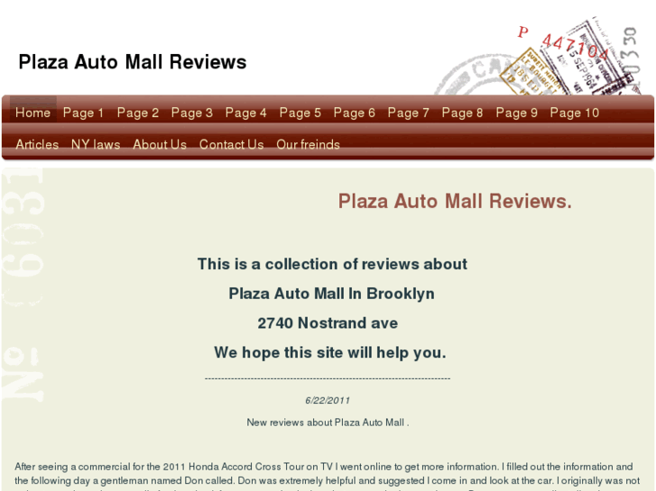 www.plazaautomallreview.com