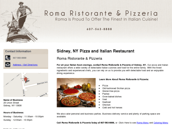 www.romaristorantepizzeria.com