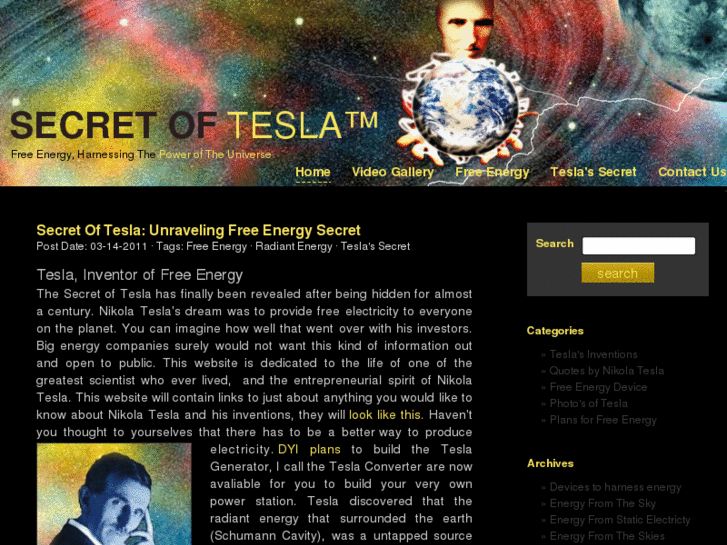 www.secretoftesla.com