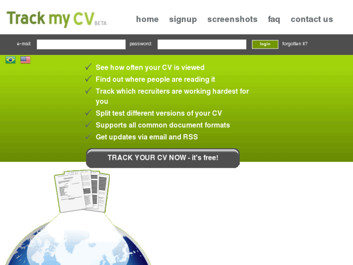 www.trackmycv.com