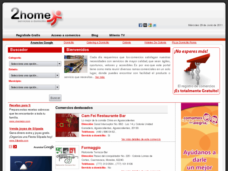 www.2home.com.mx