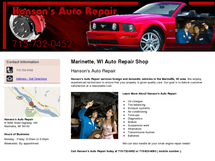 www.autorepairmarinette.com