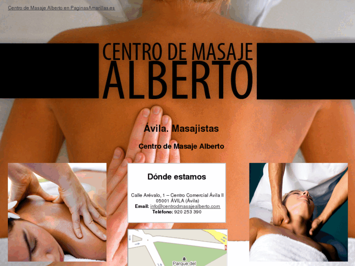 www.centrodmasajealberto.com