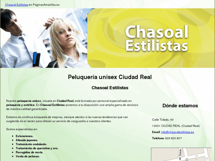 www.chasoalestilistas.es