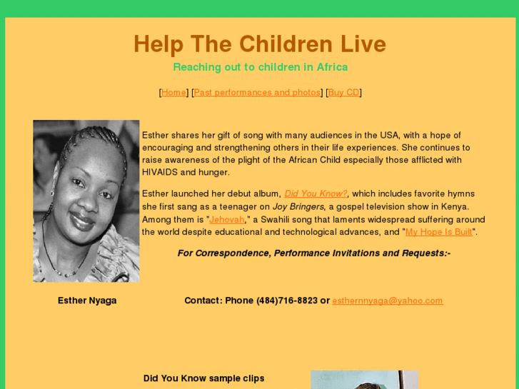 www.helpthechildrenlive.org