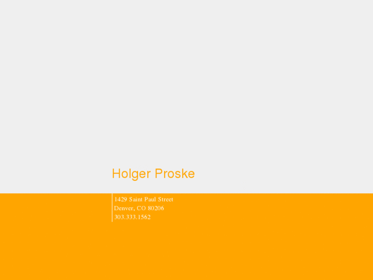 www.holgerproske.com