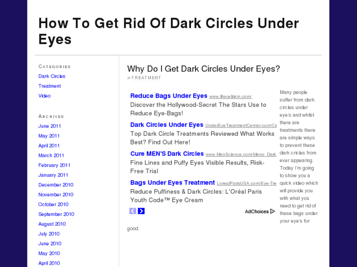 www.howtogetridofdarkcircleseyes.com