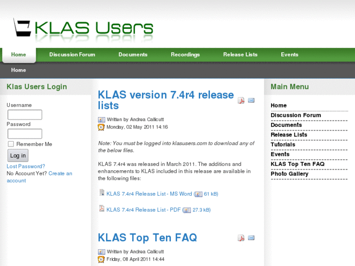 www.klasusers.com