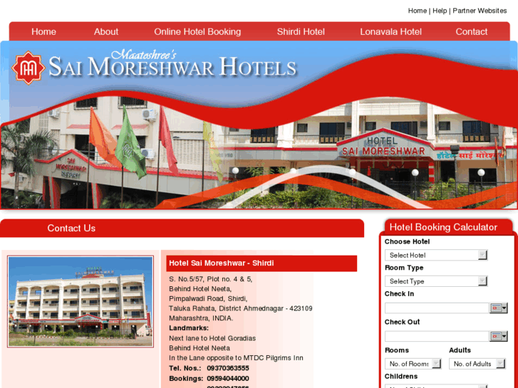 www.moreshwarhotels.com