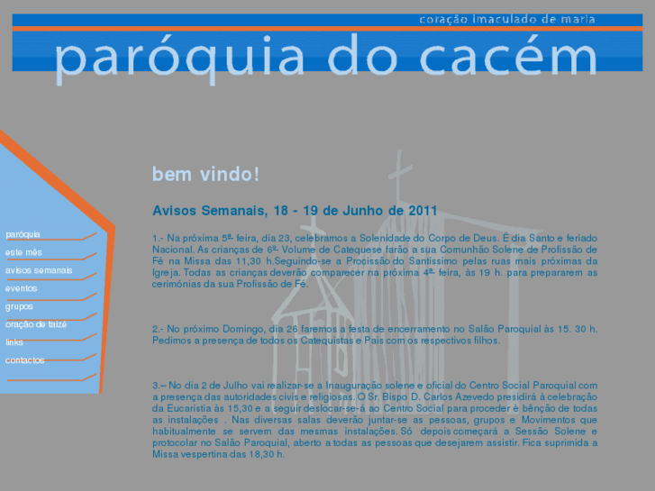 www.paroquiadocacem.net