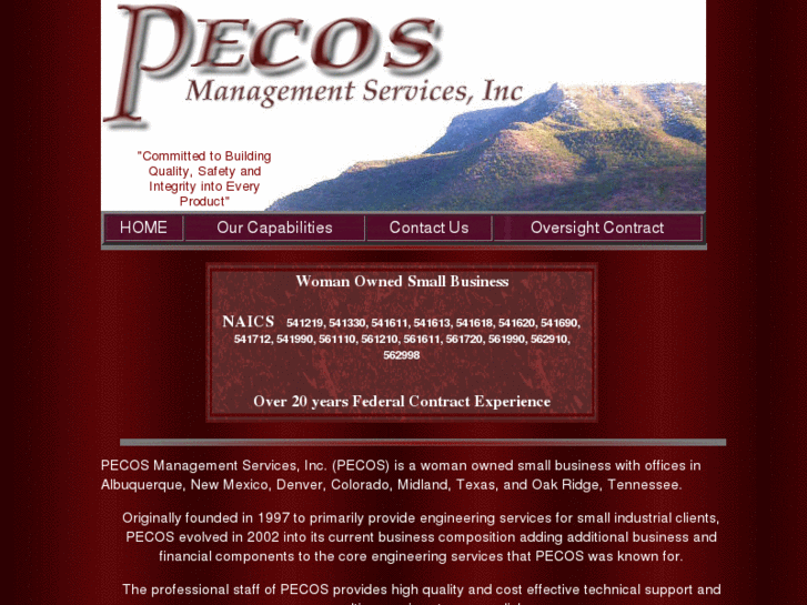 www.pecosmanagement.com