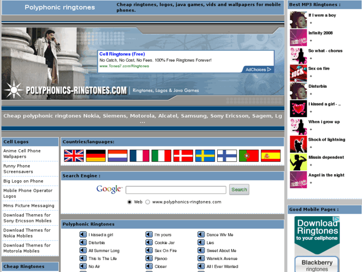 www.polyphonics-ringtones.com
