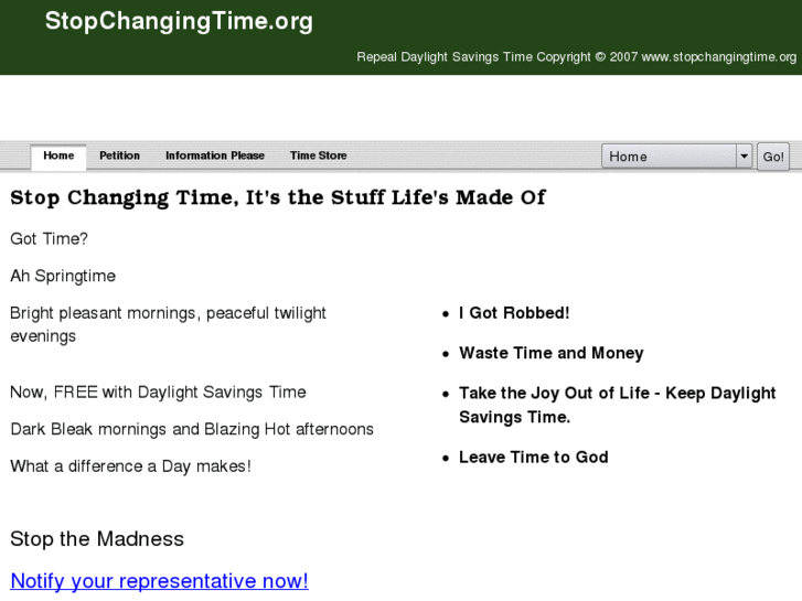 www.stopchangingtime.org