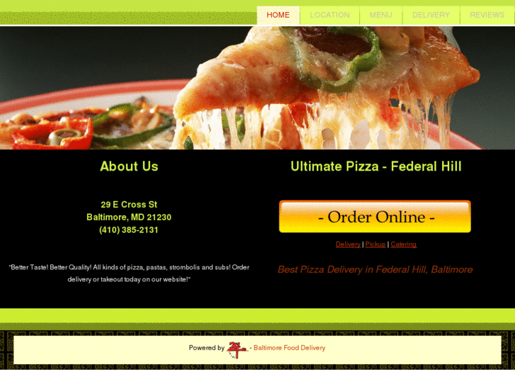 www.ultimatepizzabaltimore.com