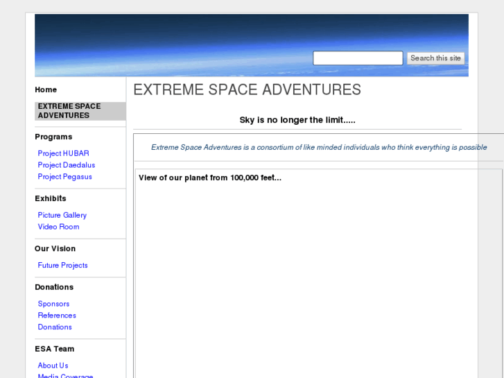 www.extremespaceadventures.com