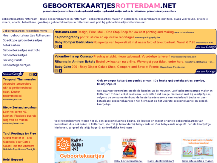 www.geboortekaartjesrotterdam.net