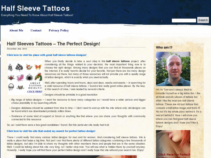 www.halfsleevetattoos.org