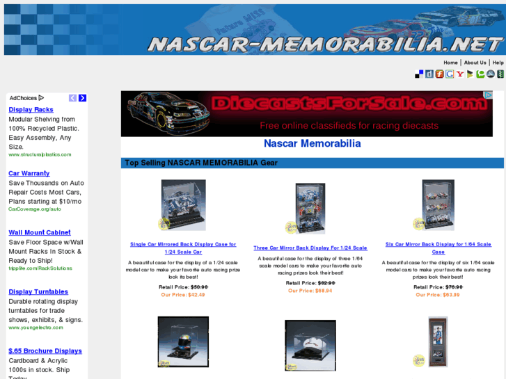 www.nascar-memorabilia.net