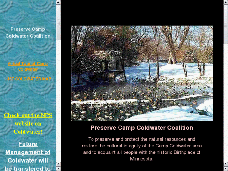 www.preservecampcoldwater.org