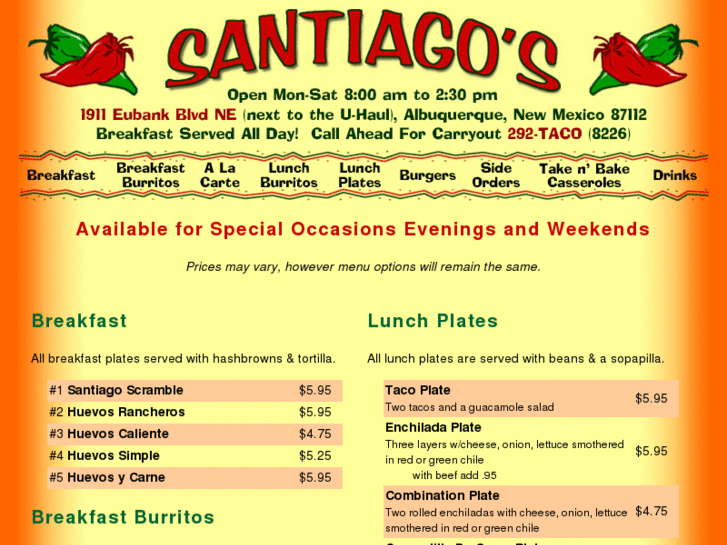 www.santiagosgrill.com