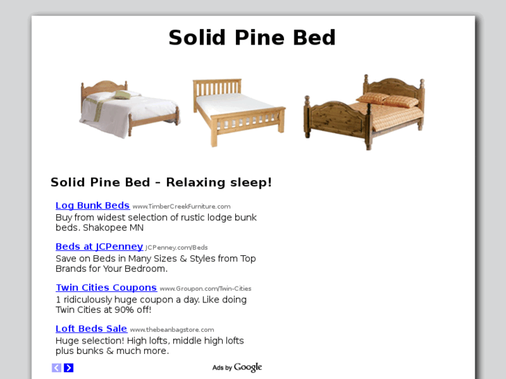 www.solidpinebed.org