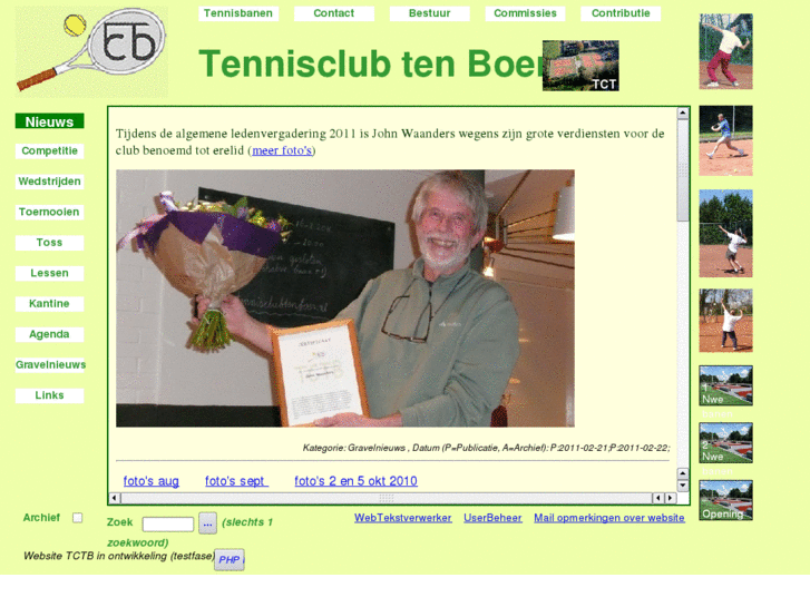 www.tennisclubtenboer.nl