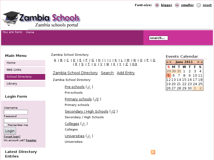 www.zambiaschools.com