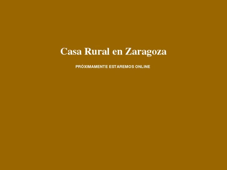 www.casaruralenzaragoza.com