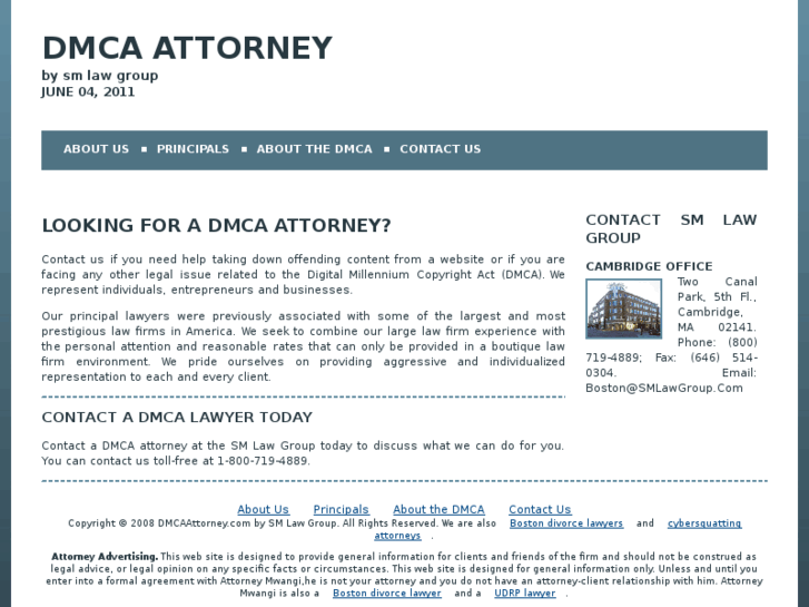 www.dmcaattorney.com