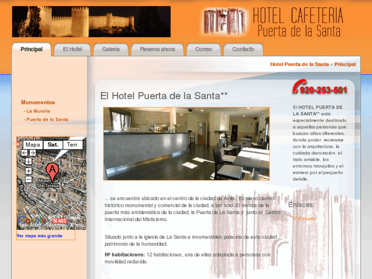 www.hotelpuertadelasanta.com