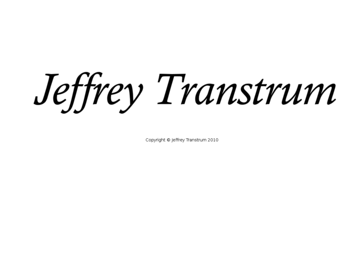 www.jeffreytranstrum.com