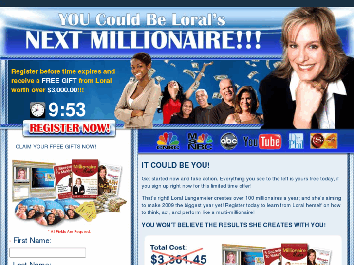 www.loralsnextmillionaire.com