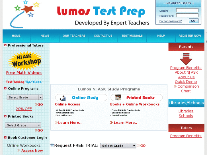 www.lumostestprep.com