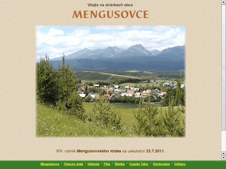 www.mengusovce.sk