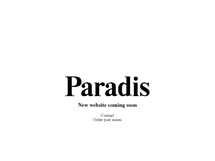 www.paradismagazine.com