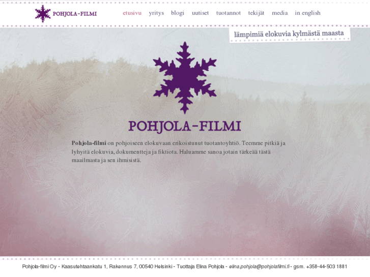 www.pohjolafilmi.fi
