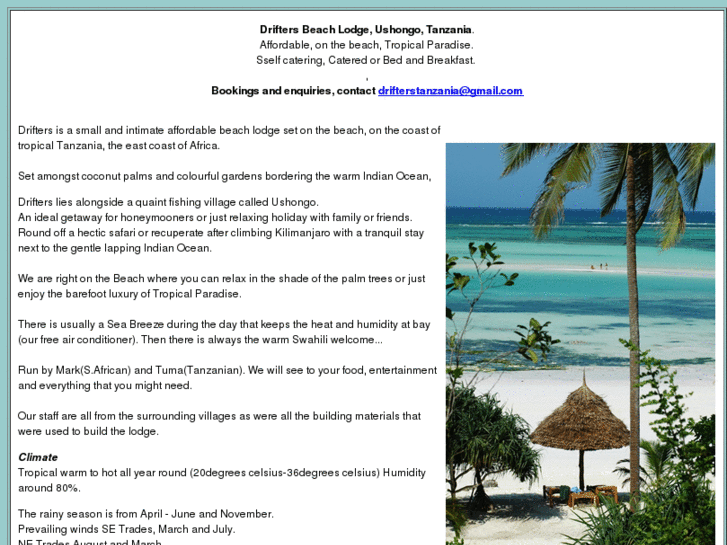 www.tanzaniabeachstay.com