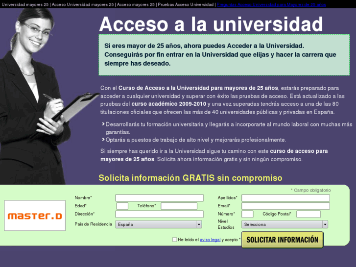 www.accesouniversidad25.com