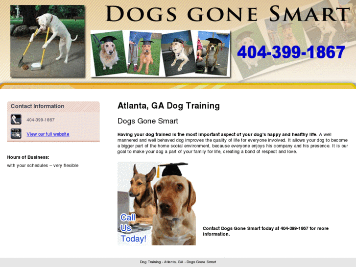 www.dogsgonesmartdogtraining.com