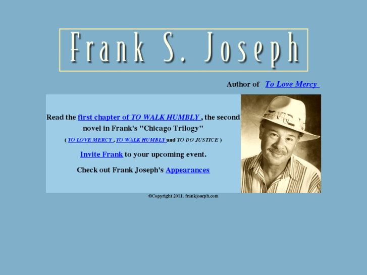 www.frankjoseph.com