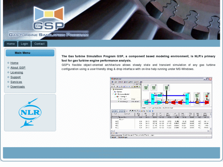 Gas turbine simulation program source
