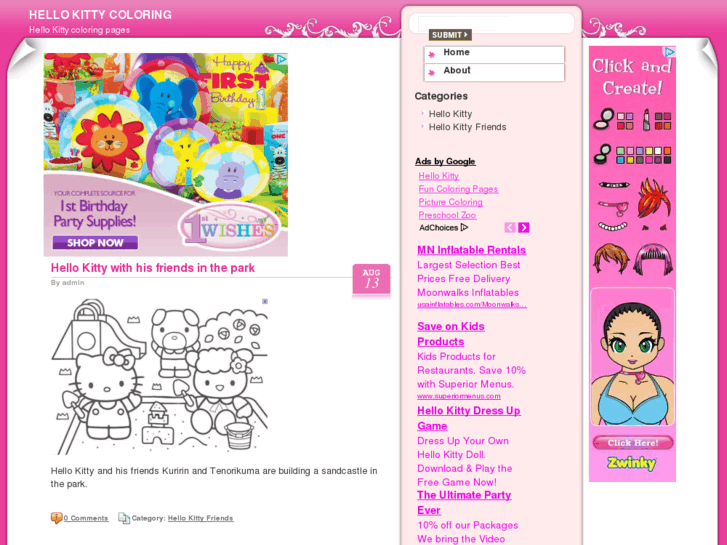 www.hellokittycoloring.com