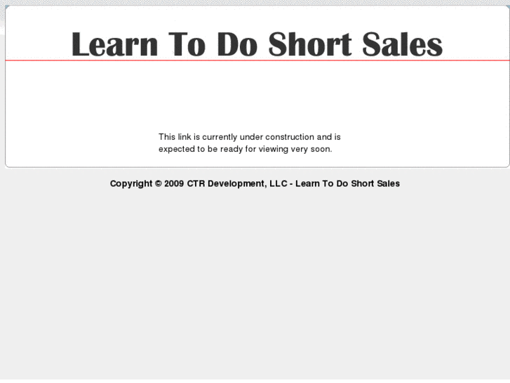 www.learntodoshortsales.com