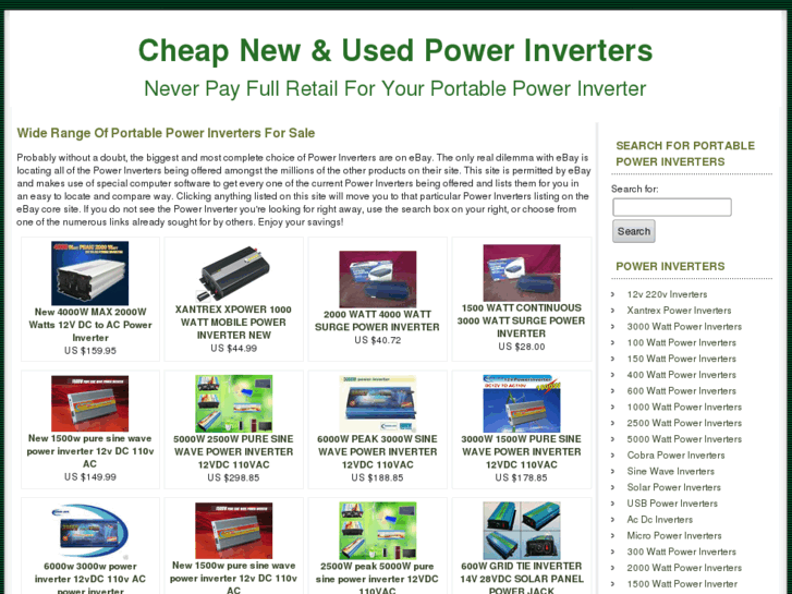 www.portablepowerinverters.net