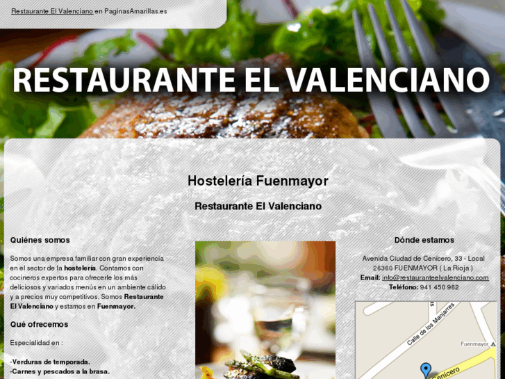 www.restauranteelvalenciano.com