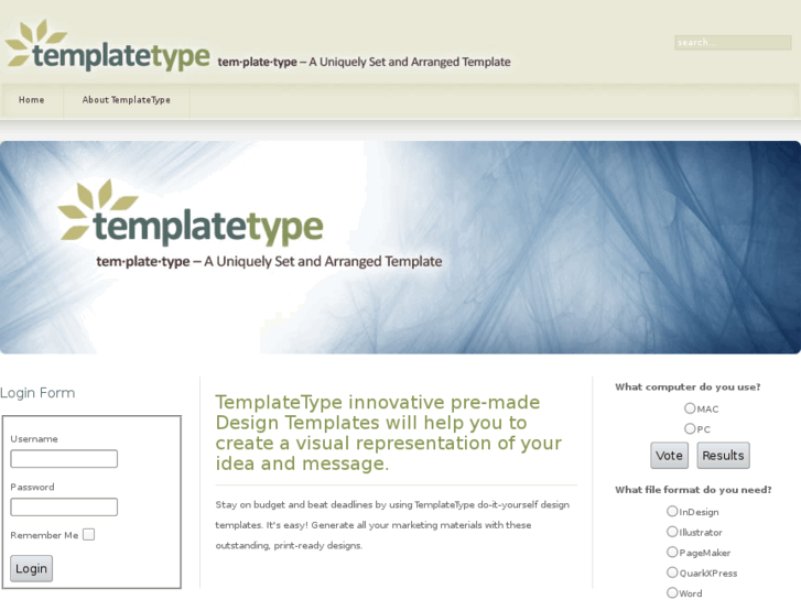 www.templatetype.com