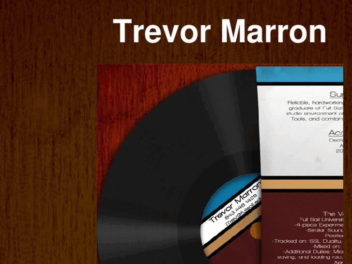 www.trevormarron.com