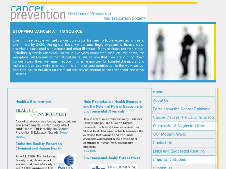 www.cancerpreventionsociety.org
