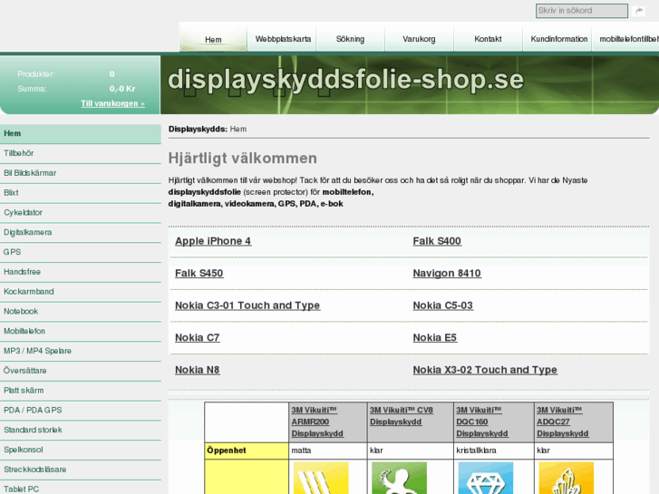 www.displayskyddsfolie-shop.se