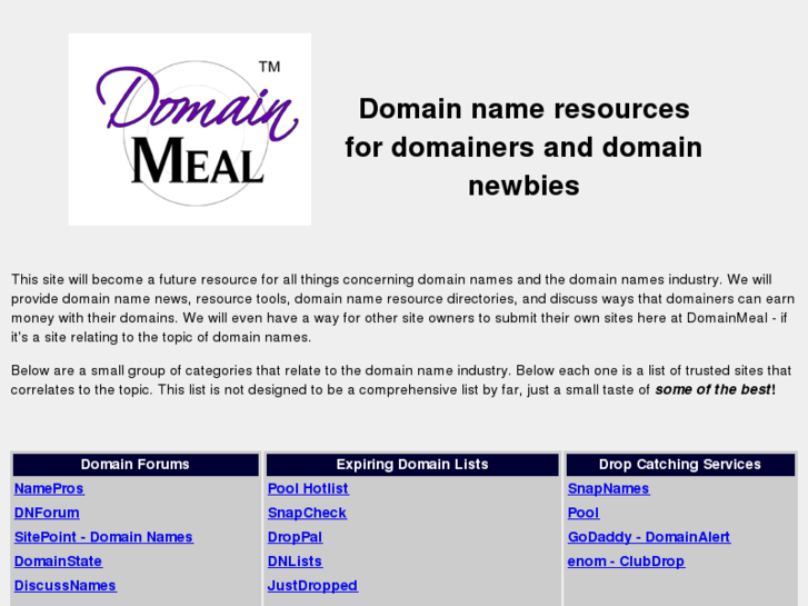 www.domainmeal.com